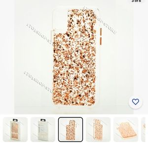 IPhone X/XS Casemate karat rose gold. Great condition!